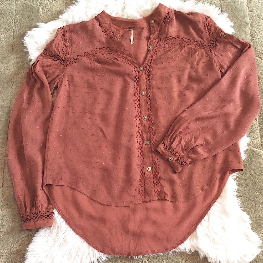 Free People Peasant Blouse